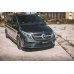 Накладка сплиттер на передний бампер на Mercedes V W447 AMG-Line рестайл